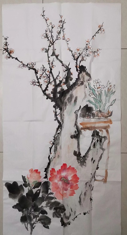 河北省美术家协会会员 冯芹 国画