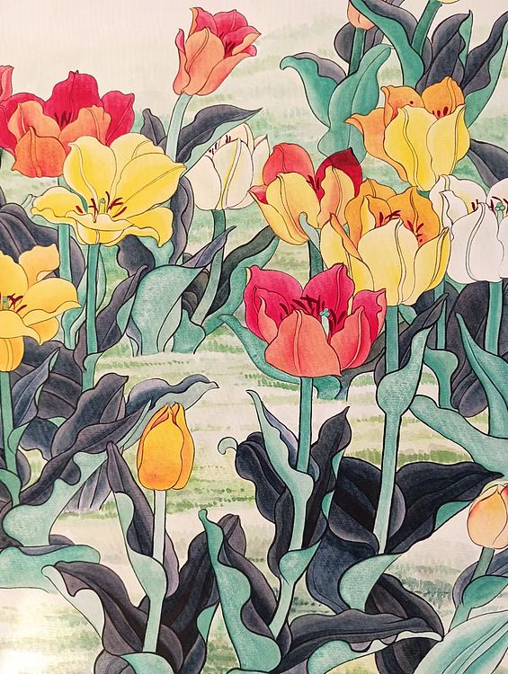 砚沐 花海迷迭香美术学院艺术硕士作品