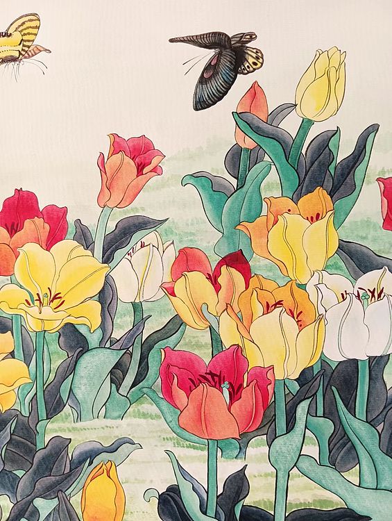 砚沐 花海迷迭香美术学院艺术硕士作品