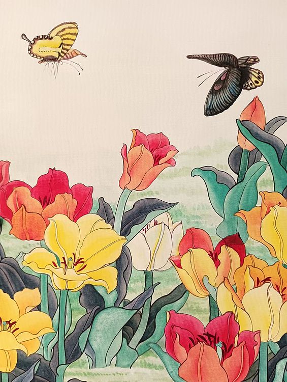 砚沐 花海迷迭香美术学院艺术硕士作品