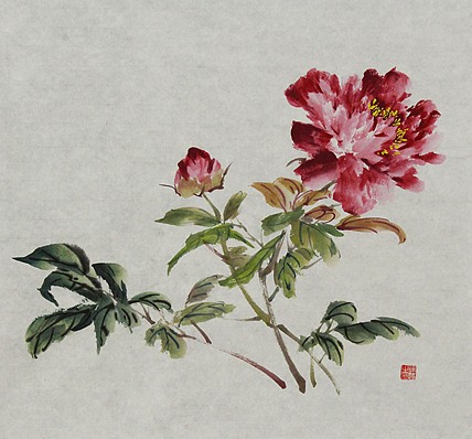 当代花鸟画家 徐慧 精品国画花鸟