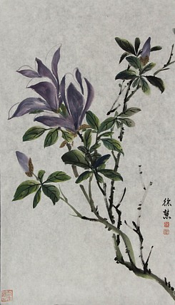 当代花鸟画家 徐慧 精品国画花鸟