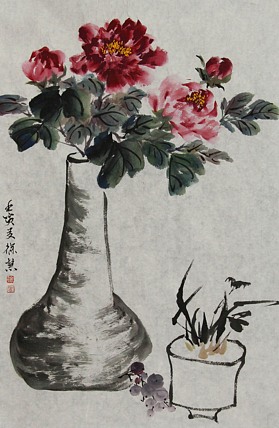 当代花鸟画家 徐慧 精品国画花鸟