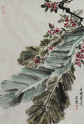 当代花鸟画家 徐慧 精品国画花鸟