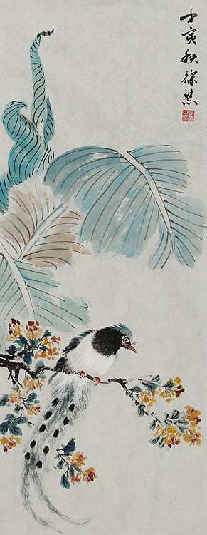 当代花鸟画家 徐慧 精品国画花鸟