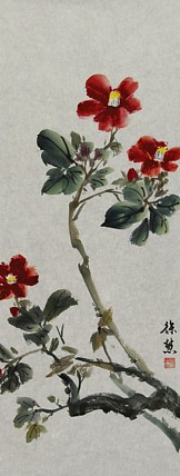 当代花鸟画家 徐慧 精品国画花鸟