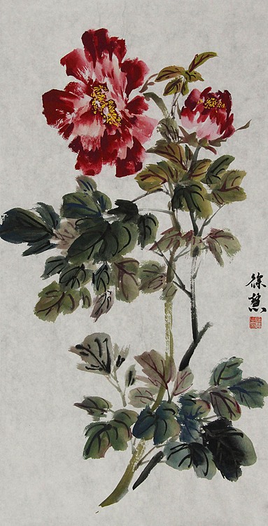 当代花鸟画家 徐慧 精品国画花鸟