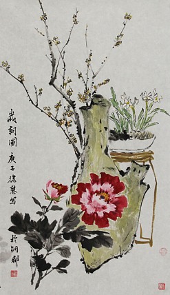 当代花鸟画家 徐慧 精品国画花鸟
