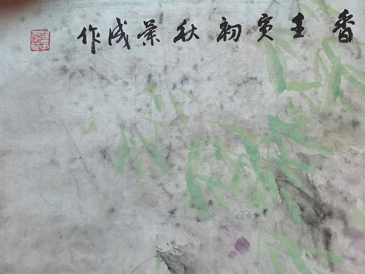 静翰墨缘 风雨牡丹