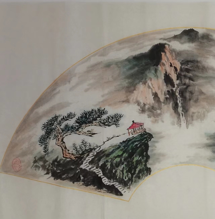 静翰墨缘 山高水长