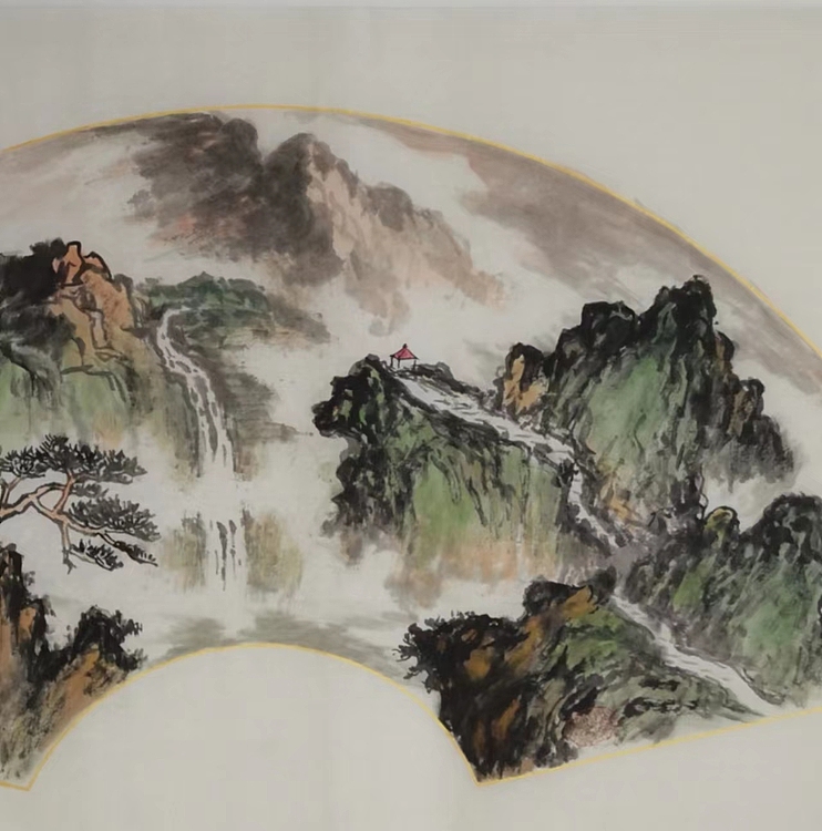 静翰墨缘 高山泉韵