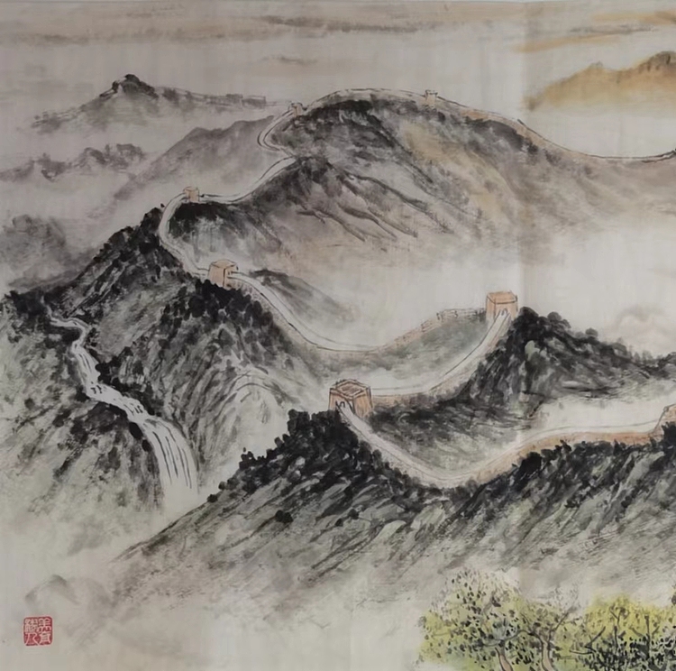 静翰墨缘 长城颂