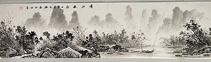 亚涵 清江幽居