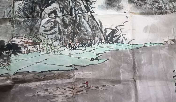 野石 山水