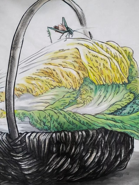 高兴 百财图