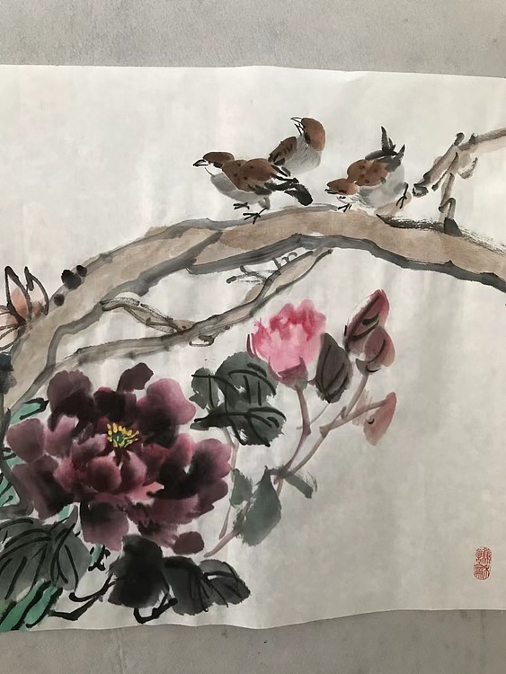 竹溪 花开富贵