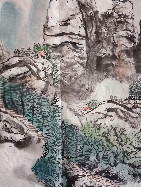 竹溪 岩壁苍翠