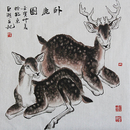 中国美术家协会会员，甘肃省国画院副院长巨潮教授