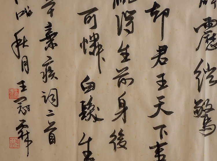 职业书画家 王冠霖 宋.辛弃疾词二首0012
