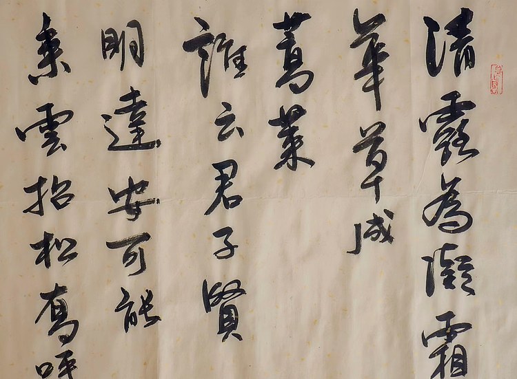 职业书画家 王冠霖 阮籍诗二首0011
