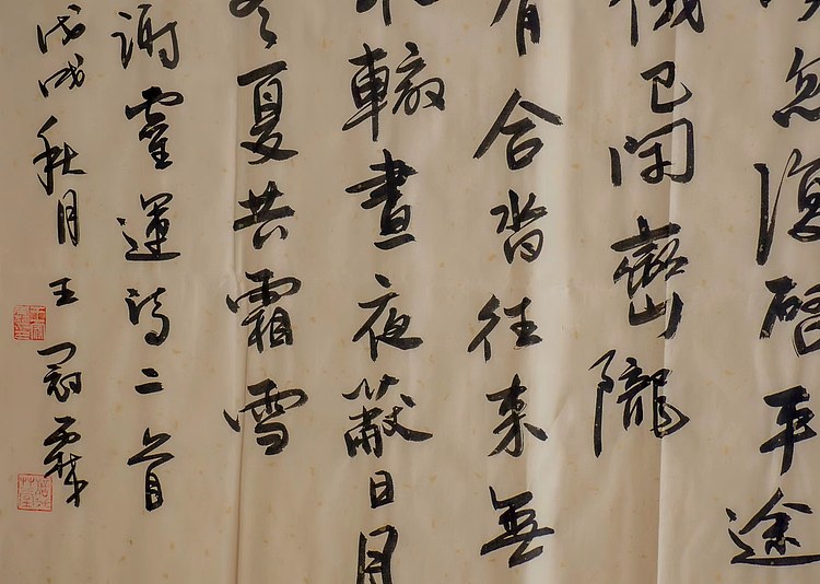 职业书画家 王冠霖 谢灵运诗二首0014