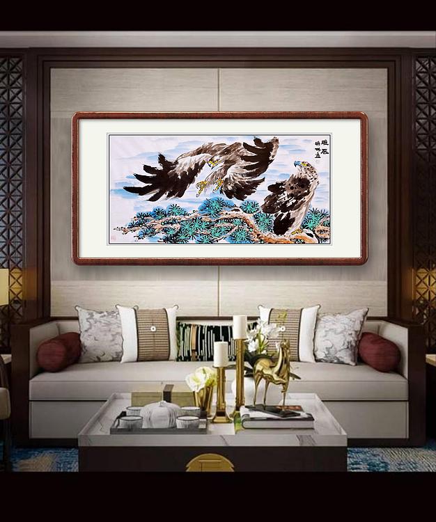 高晓林 （3666）江苏省美协会员，国家一级美术师《雄风》