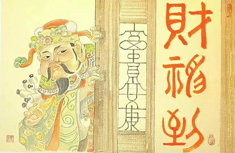 四川省美术家协会会员 川省工笔画学会会员 明理 国画作品