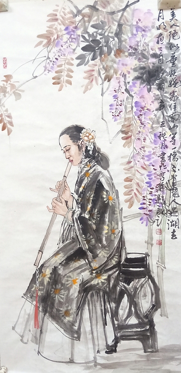 高级工艺师 一级美术师 山东省美协会员 赵书仁 写实人物作品