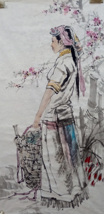 高级工艺师 一级美术师 山东省美协会员 赵书仁 写实人物作品