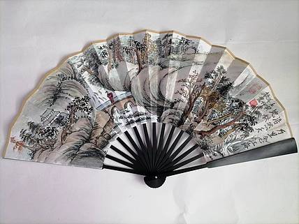 仟亿 万里念江海 扇子