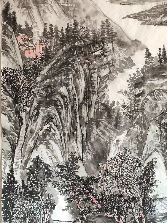 范立志 深山藏古寺