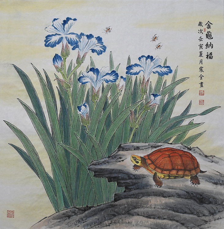 中国美术家协会会员 马震全 国画作品