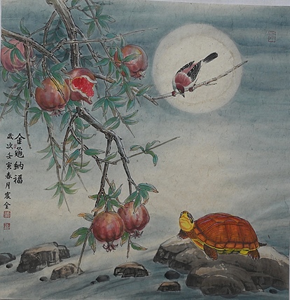 中国美术家协会会员 马震全 国画作品