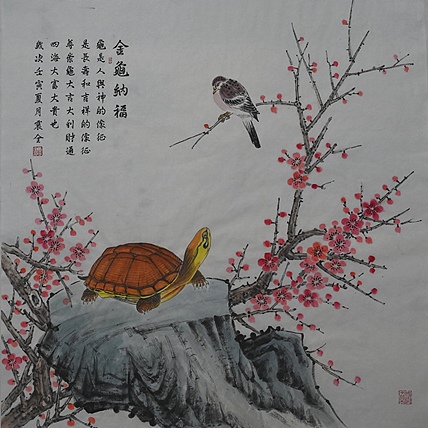 中国美术家协会会员 马震全 国画作品