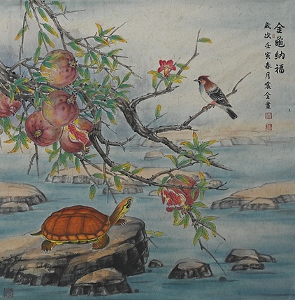 中国美术家协会会员 马震全 国画作品
