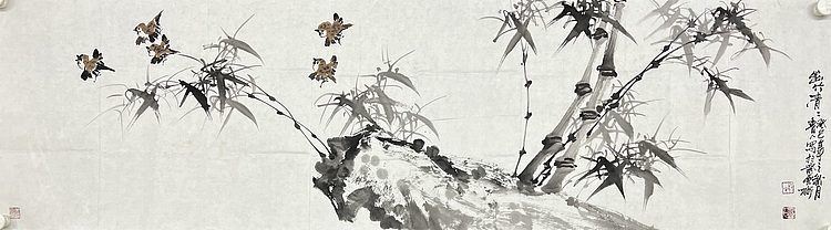 中美协会员，山东美协理事，山东省国画院副院长 牧青（李希勇）