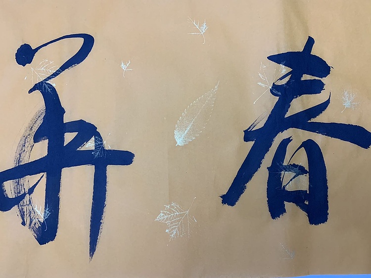 书法 春华秋实