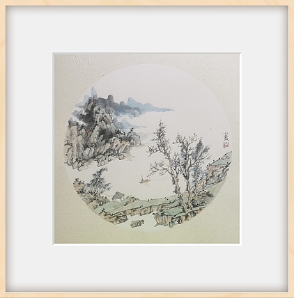 夏紫 山水小品