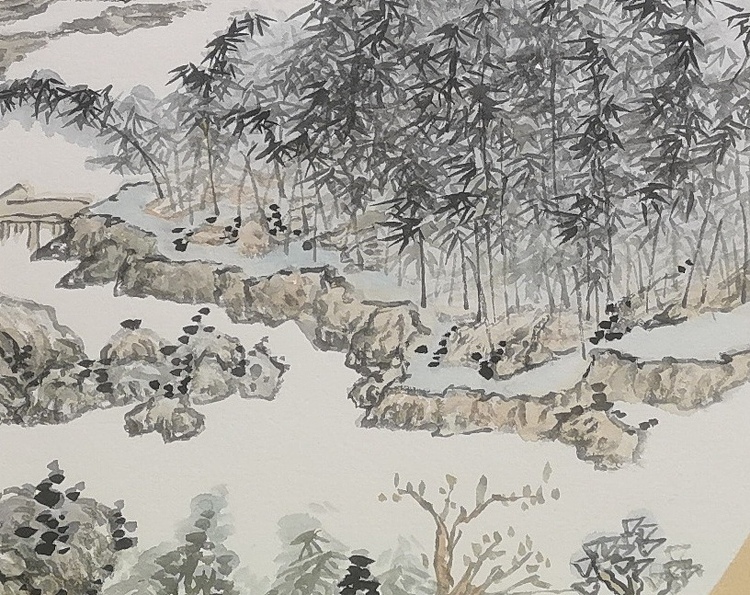 夏紫 山水小品