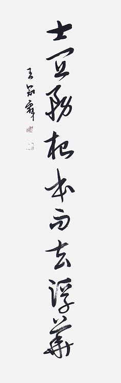 职业书画家 王冠霖 中堂对联056
