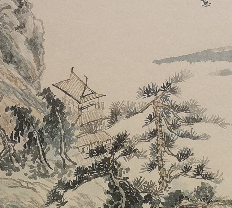 夏紫 山水小品