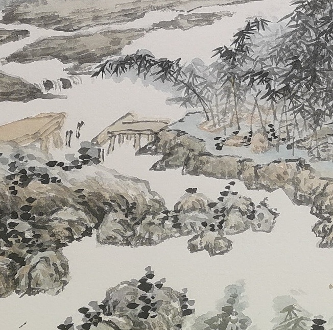夏紫 山水小品