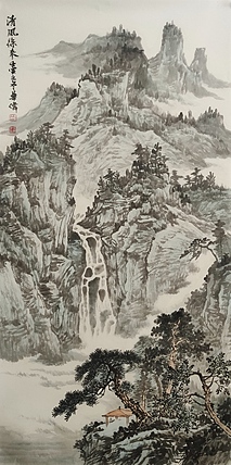 清河县美协副主席 德州市美协会员 荀华伟 精品山水