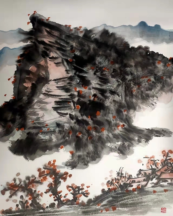 赵东方 山水 新年挂历