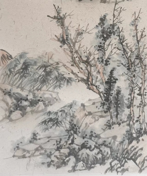 夏紫 《山水小品》