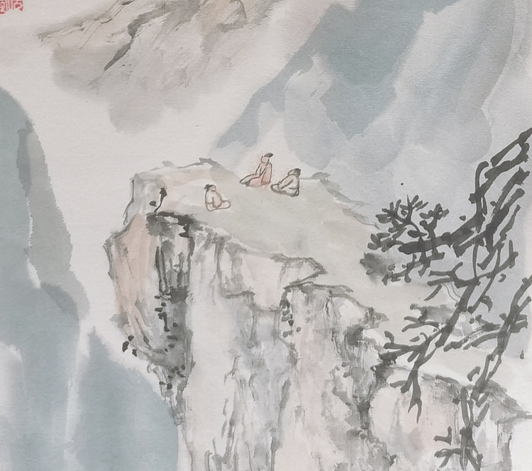 夏紫 《山水小品》