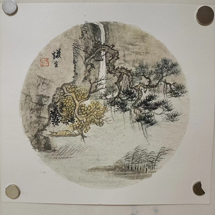 青年书画家 七汐 山水小品