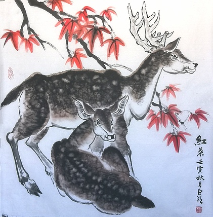 中国美术家协会会员，甘肃省国画院副院长巨潮教授