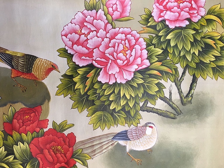 陈一茗 工笔花鸟