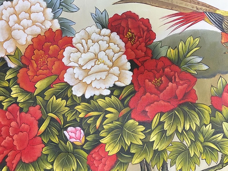 陈一茗 工笔花鸟